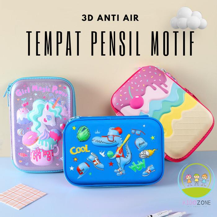 

Tempat Kotak Tepak Pensil Karakter Anak Laki Laki Perempuan 3D PC0007