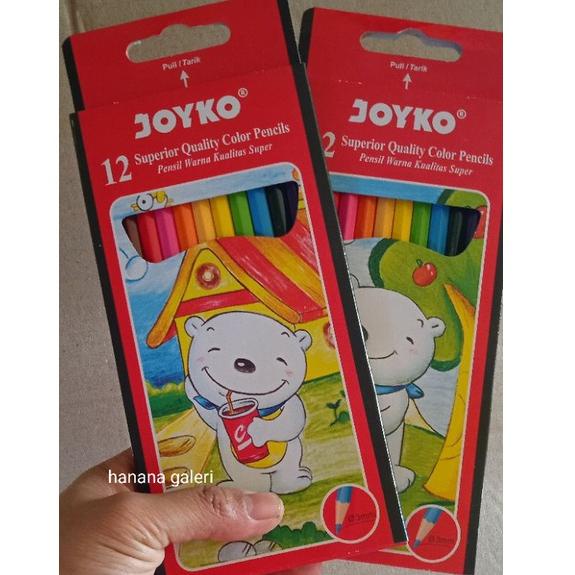 

PENSIL WARNA JOYKO COLOR PENCILS 12 WARNA PENSIL GAMBAR ✮Terupdate