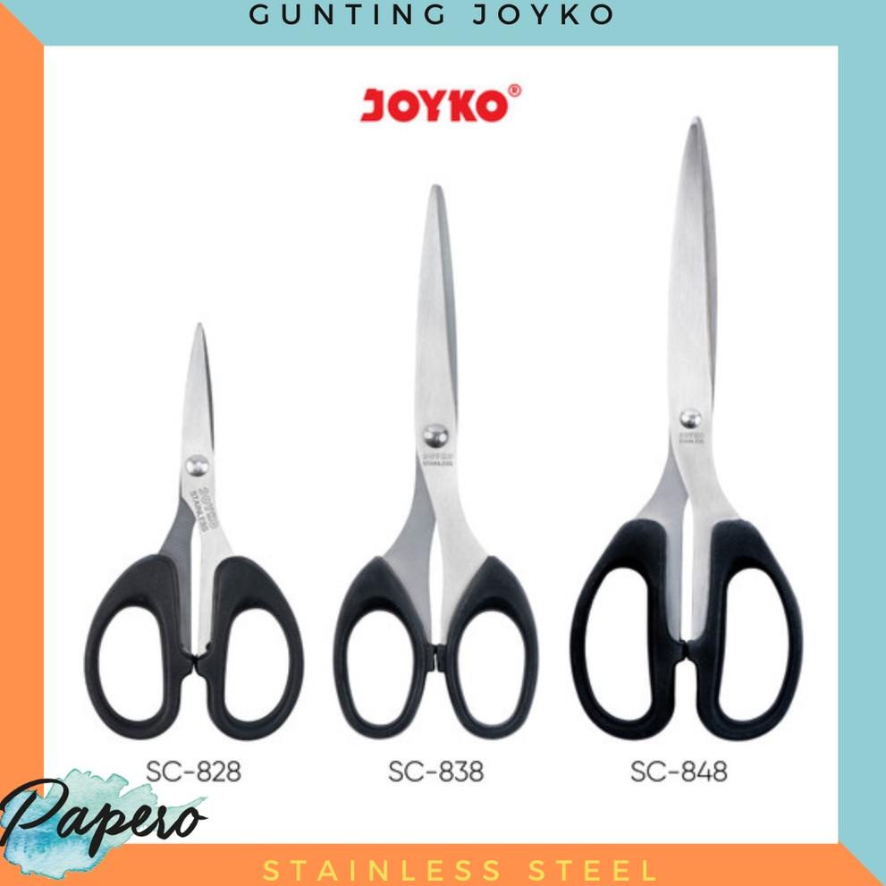 

Scissors / Gunting kertas Joyko SC-828 / SC-838 / SC-848 ➼Kirim Sekarang