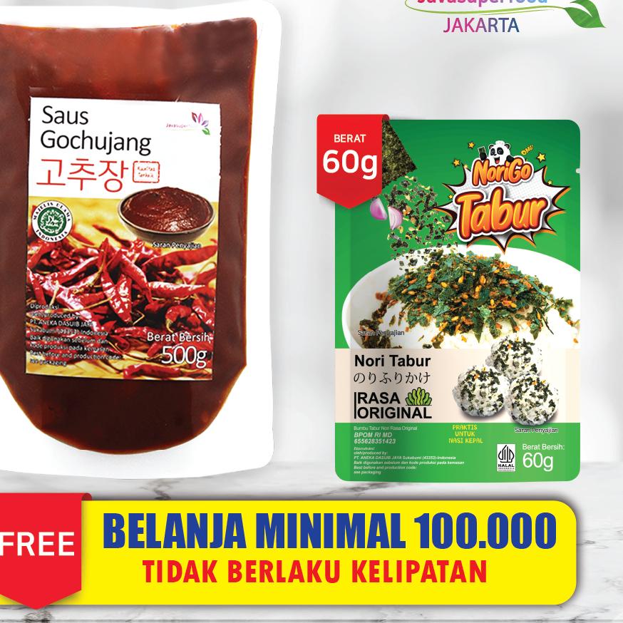 

Promo | KF7 | [HALAL] Gochujang 500g Rasa Asli Korea/Sauce Sambel Pasta/Chili Paste