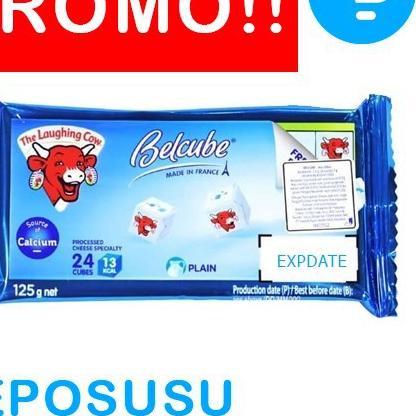 

Diskon | KI3 | Keju Laughing Cow BELCUBE PROMO MURAH Cheese 125G ISI 24 Pcs