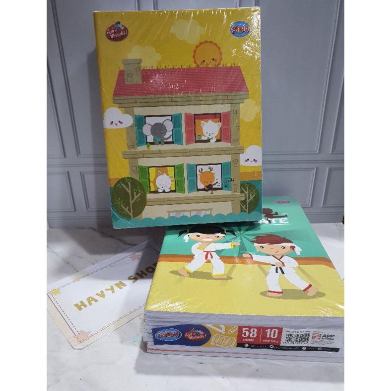 

Bisa Cod - (10pc) buku tulis merek SIDU isi 58 lembar/buku tulis !