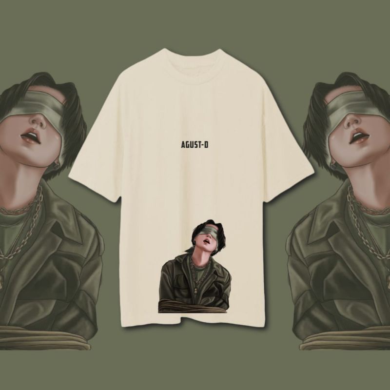 KAOS SUGA B T S/KAOS YOONGI/KAOS KONSER SUGA JAKARTA KATUN 24S