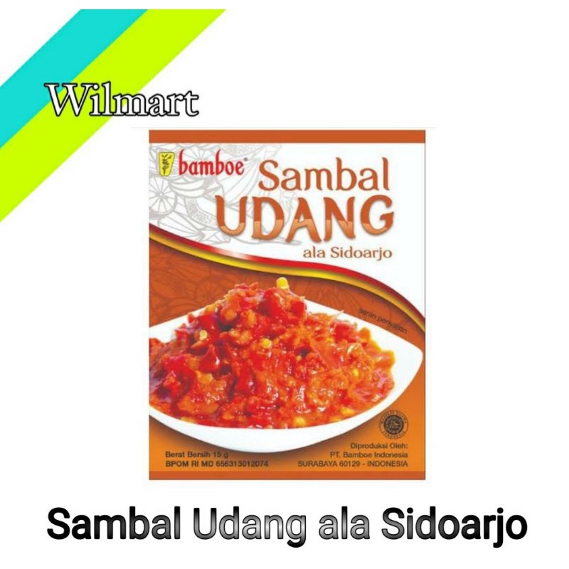 

bamboe sambal udang sachet 15g