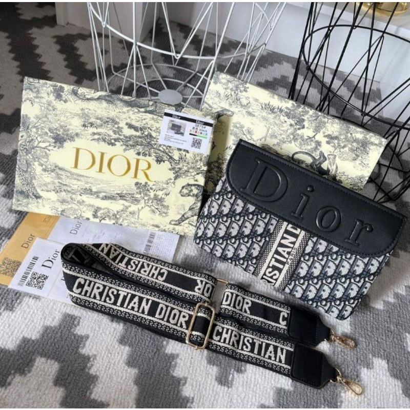 Dior Oblique/Tas Wanita/Slingbag Wanita Dior Oblique