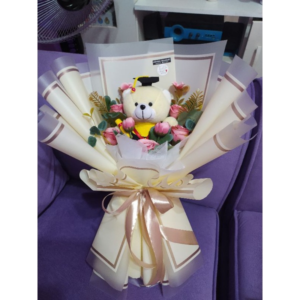 buket wisuda buket boneka bunga bucket bunga