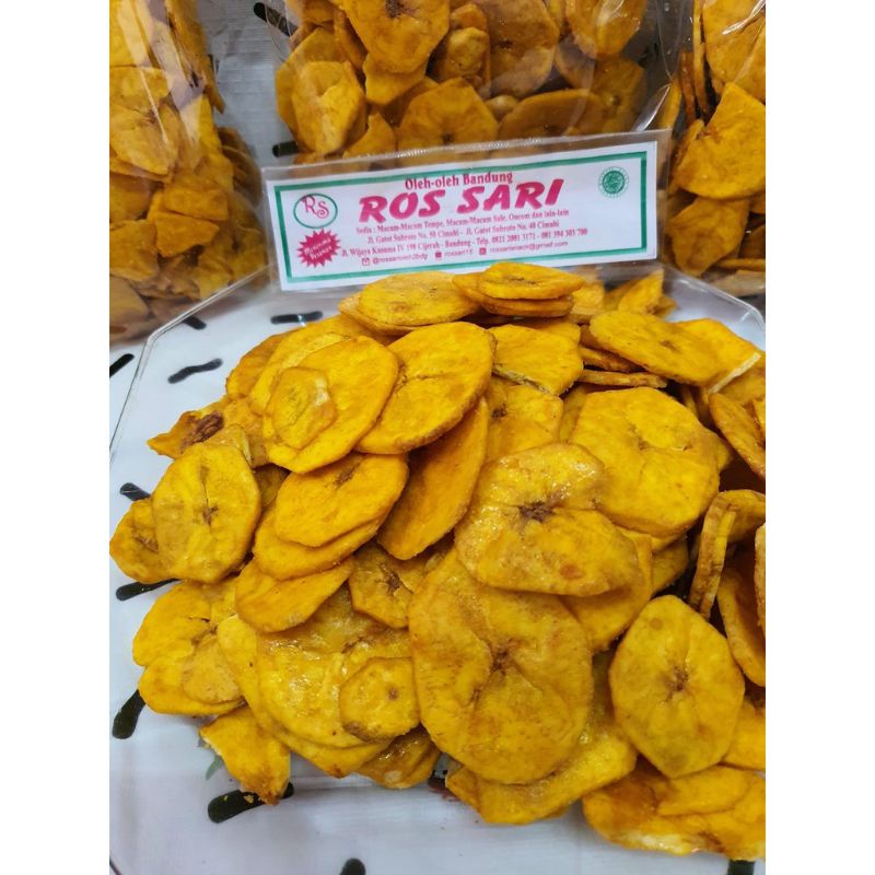 

KERIPIK PISANG MADU / KERIPIK PISANG MANIS KHAS BANDUNG 250 GRAM