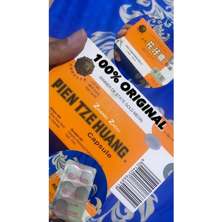 PIEN TZE HUANG KAPSUL / OBAT CINA / OBAT PASCA OPERASI