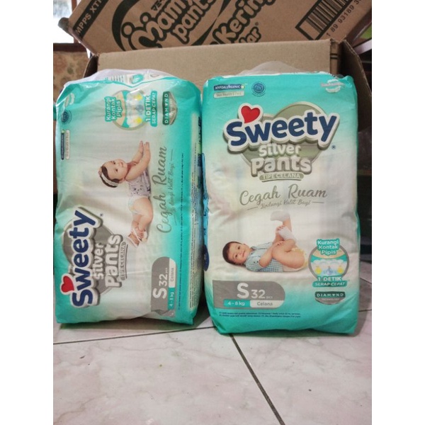 Sweety Silver Pampers Size S