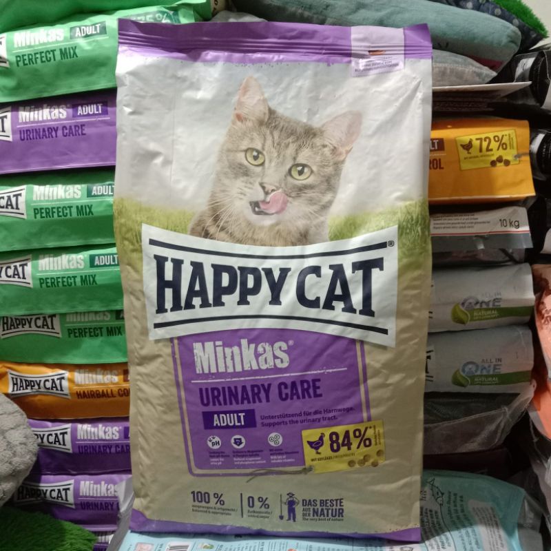 (Ekspedisi) Happy Cat Minkas Urinary 10Kg- Makanan Kucing Happy Cat