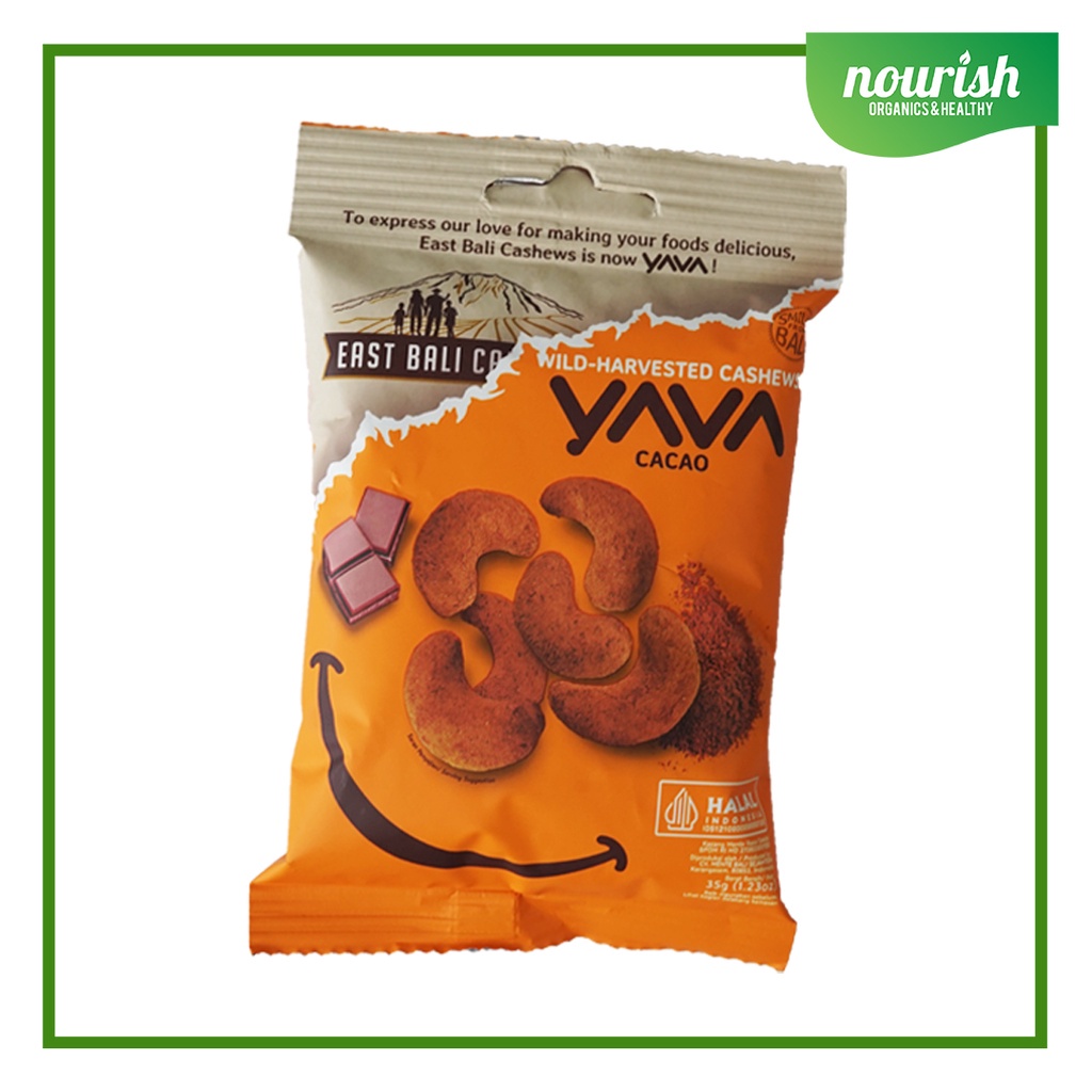 

East Bali Cashew (YAVA), Cacao Cashew Nut 35gr-JktBar