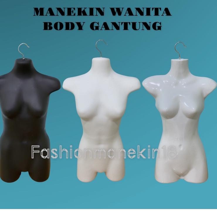 Grosir HANGER BODY GANTUNG - PATUNG BAJU MANEKIN WANITA DEWASA GANTUNG DINDING Garansi Order