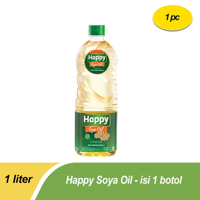 

Happy Soya Oil - Isi 1 Botol