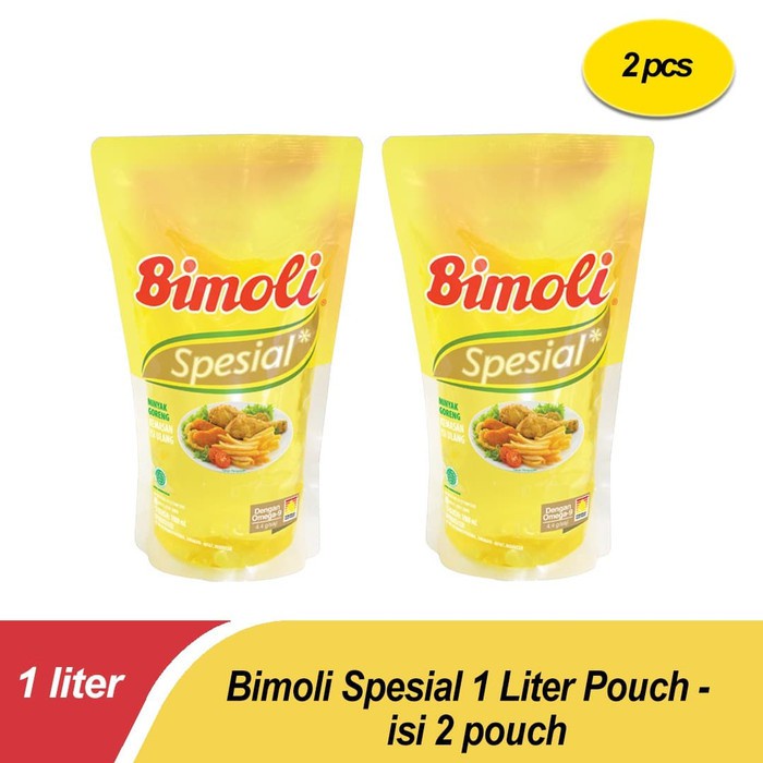 Promo Harga Bimoli Minyak Goreng Spesial 1000 ml - Shopee