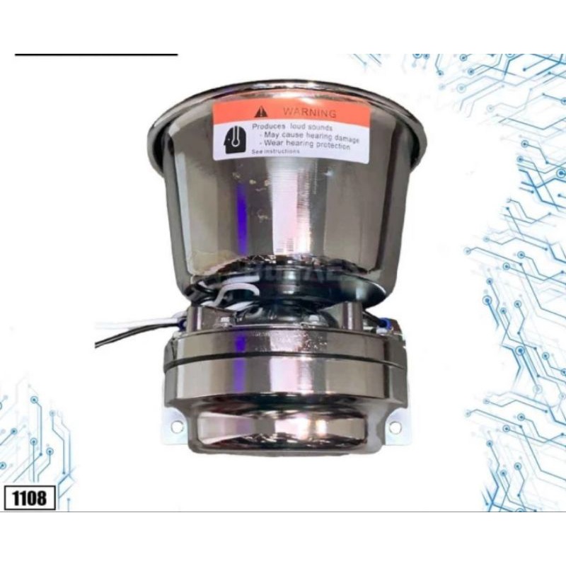 toa sirine patwal bulat chrome 300 Watt.