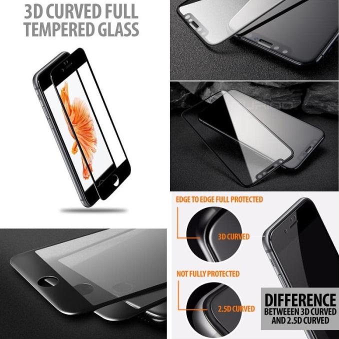 Sony Xperia XA1 Plus Dual / XA1 Plus - Premium 3D Curved Full Tempered bykailladiv1