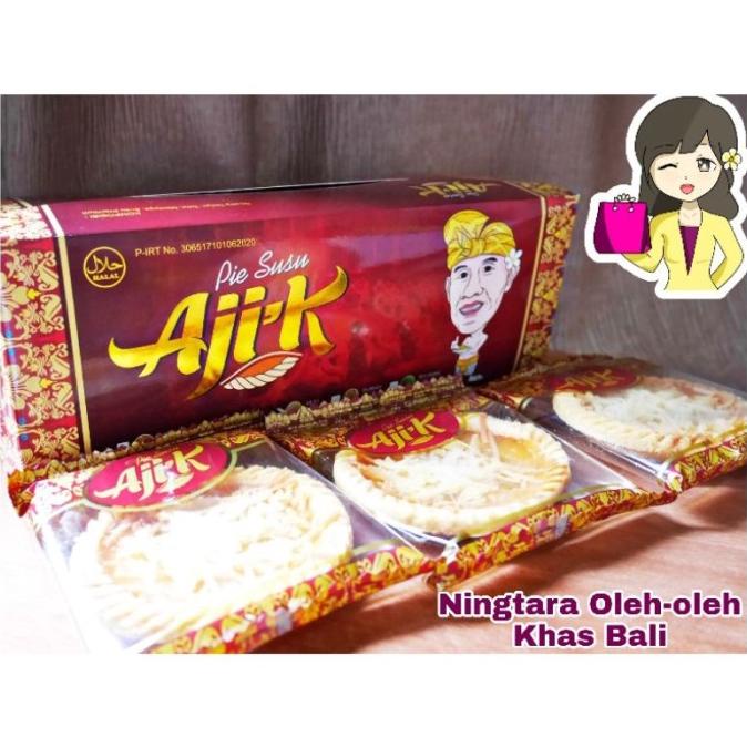 

PIE SUSU AJIK KRISNA OLEH-OLEH KHAS BALI (AJI K RASA ORIGINAL, COKLAT,