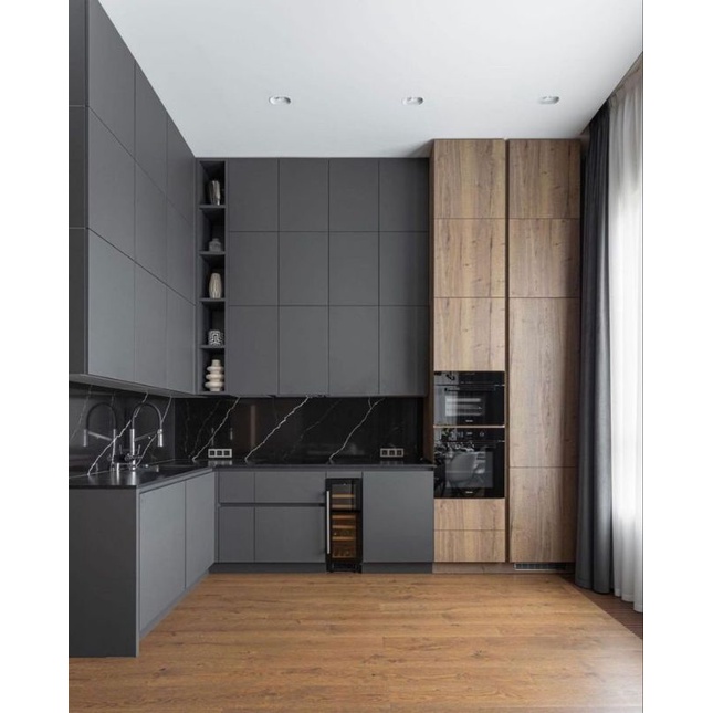 PROMO KITCHEN SET, KITCHEN SET HPL MINIMALIS, RAK GANTUNG, KABINET GANTUNG