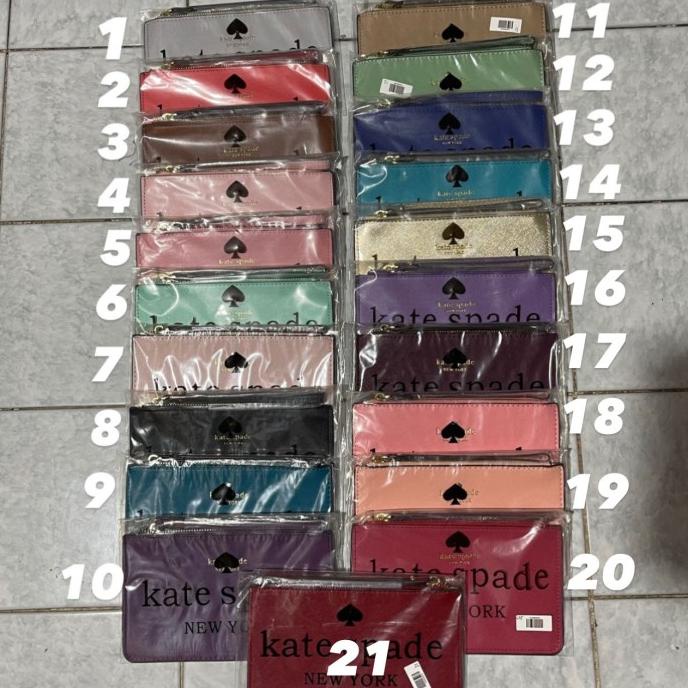 KATE SPADE WRISTLET POUCH SLIM / DOMPET WANITA / ORIGINAL IMPORT
