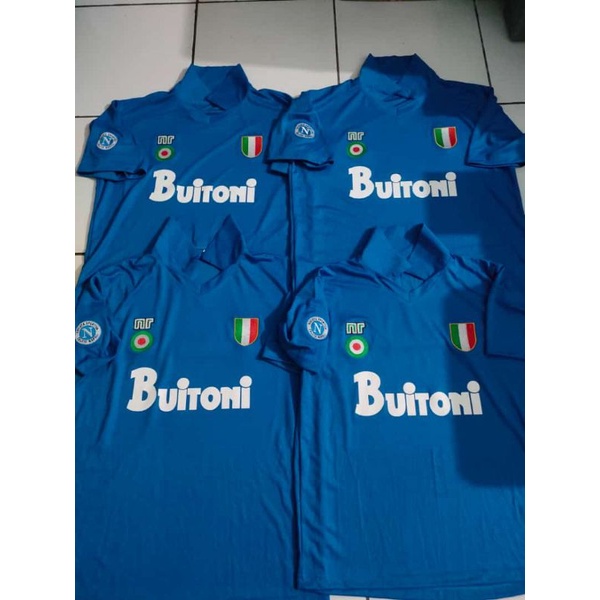 Jersey retro napoli barcelona maradona