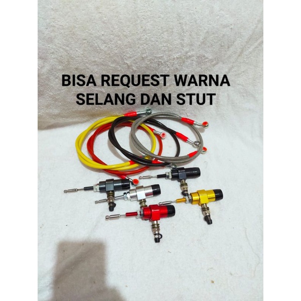 hidrolik kopling selang stut hidrolik kopling cbr 150 ninja R ninja RR megapro tiger cb 100 byson xa