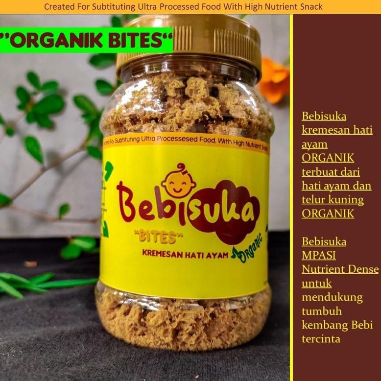 

❤[PROMO ⚡ALE!!!]❤ KREMESAN HATI AYAM ORGANIK BEBISUKA | SNACK TINGGI NUTRISI
