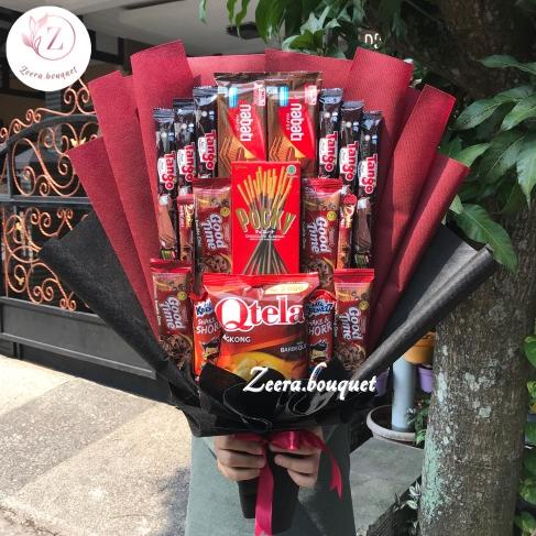 

Terbaru (B19) Bucket snack/buket snack/bouquet [INCLUDE: Greeting card+packing]