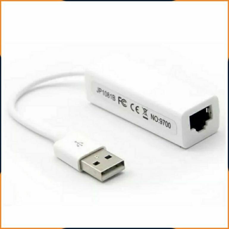 Trending [Cod] Kabel Konektor Usb Lan Adapter / Usb To Ethernet Rj45 / Usb Lan Kabel