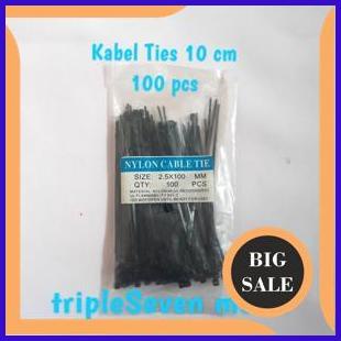 

Kabel ties-Cable ties-Kabel tis-Tali ripet 10 cm Hitam Z804Z3 last st