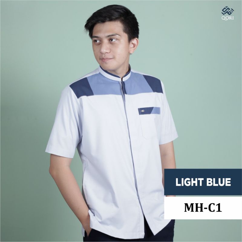 Qori Apparel Baju Koko Casual Al Mahdi (Lengan Pendek) MH-1