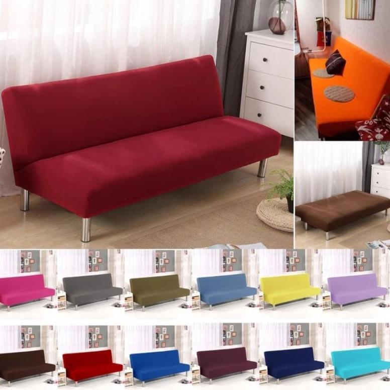 TERBARU  cover sofa bed INFORMA sarung penutup sofa STRETCH sarung sofa bed ELASTIS