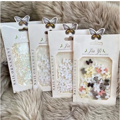 

1Set Bow Pita Resin Nailart / Hiasan Resin Pita 3D Gaya Jepang New Style Resin Pita Nail Charm Murah Banget !!