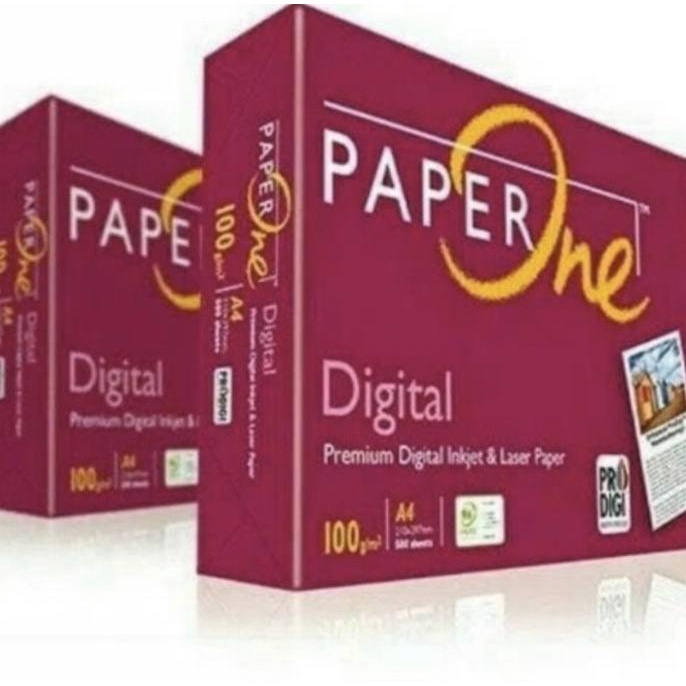 

Paper One A4 100 Gram /Kertas Fotocopy/ HVS / Paling Murah
