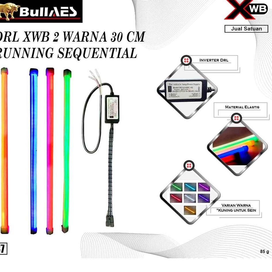 Promote DRL Fleksible XWB 30 Cm 2 Mode With Sein Running Sekarang Irit