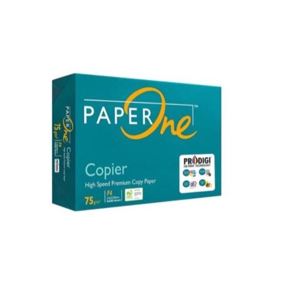

Termurah!! Kertas Fotocopy Print Folio F4 70 / 75 / 80 g Paper One Rim