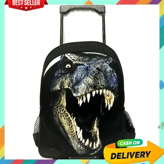 Tas Troli Anak Perempuan Tk Laki Sd Cewek Cowok Trolli 3Demensi Karakter Lucu Hello Kitty Korea Trol
