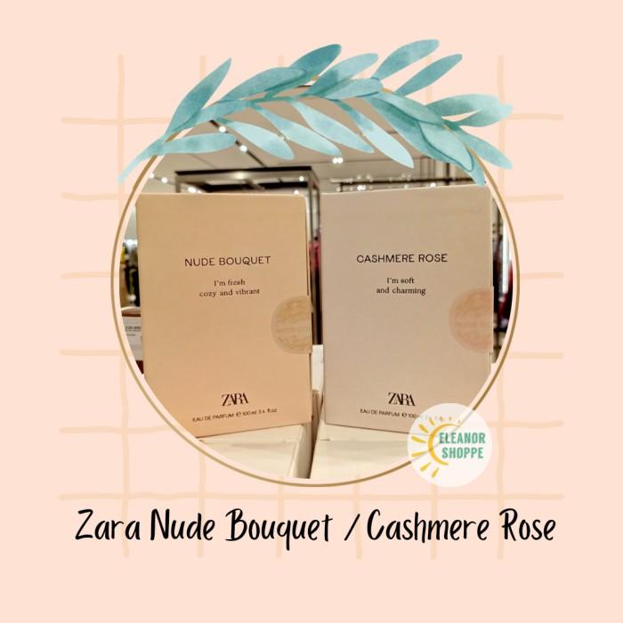 Parfum cewek ZARA Cashmere Rose / Nude Bouquet Ori - parfum wanita EDP