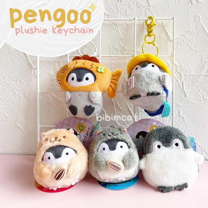 Pengoo Plushie Keychain / Gantungan Kunci Boneka Penguin Premium