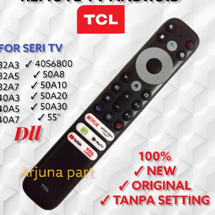 Buruan Serbu REMOTE TV TCL ANDROID / REMOT TV TCL ANDROID / REMOT TV TCL / REMOT TCL / REMOTE TV TCL