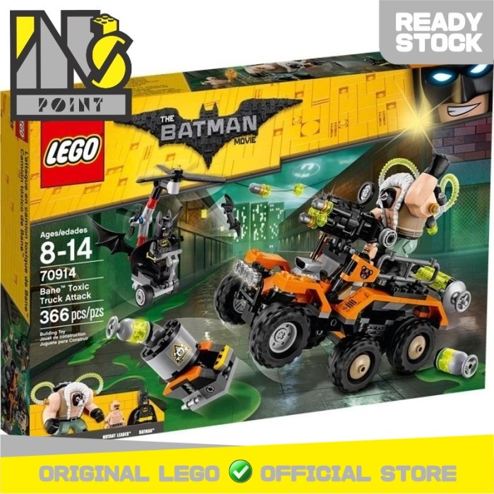 LEGO The Lego Batman Movie - 70914 - Bane Toxic Truck Attack