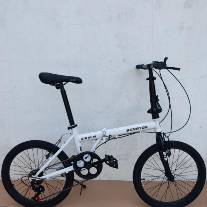 Sepeda Lipat 20 inch Senator 7 speed new