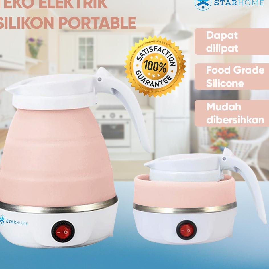 Terlaris Teko Listrik Lipat Portable - Ketel Listrik - Kettle Electric 600 ml Portable Teko Lipat Tr