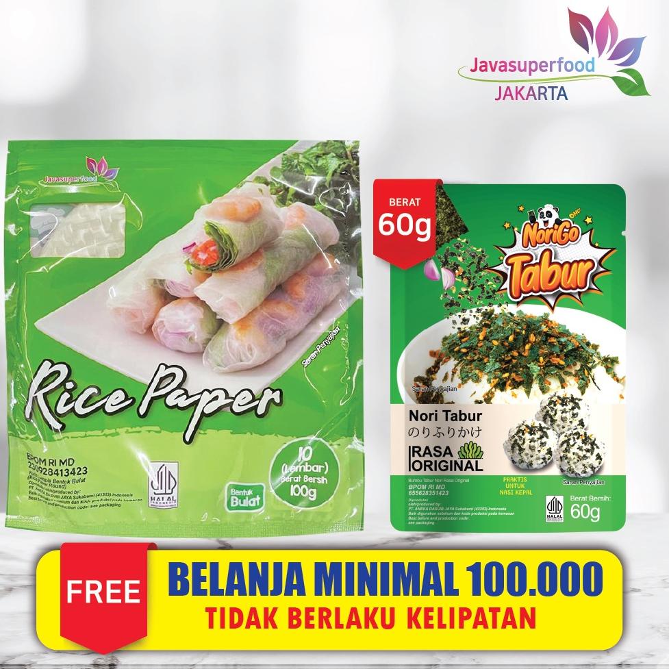 

52 [Halal] Rice Paper / Banh Trang High Quality Rice Paper 22cm / Kulit Lumpia Vietnam Rice Paper / rice roll spring roll Terupdate /̵