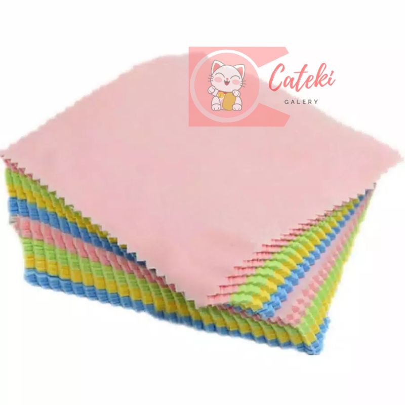 [CTK] MURAH KAIN LAP KACAMATA MICROFIBER / KAIN PEMBERSIH KACAMATA / KAIN HALUS DAN LEMBUT SERBAGUNA PROMO