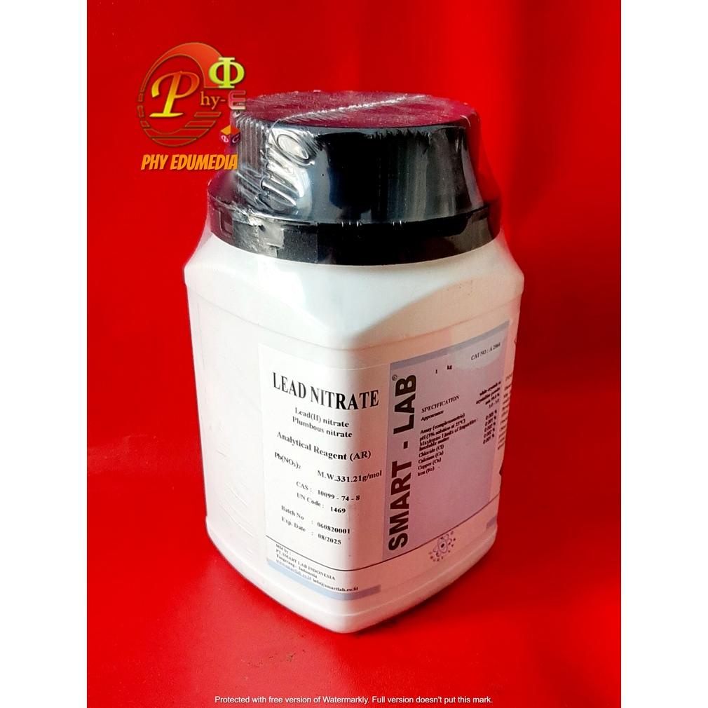 New Timbal Nitrat / Lead Nitrate / Pb(NO3)2 / PbNO3 Analis SMARTLAB  Per 10 gram ..