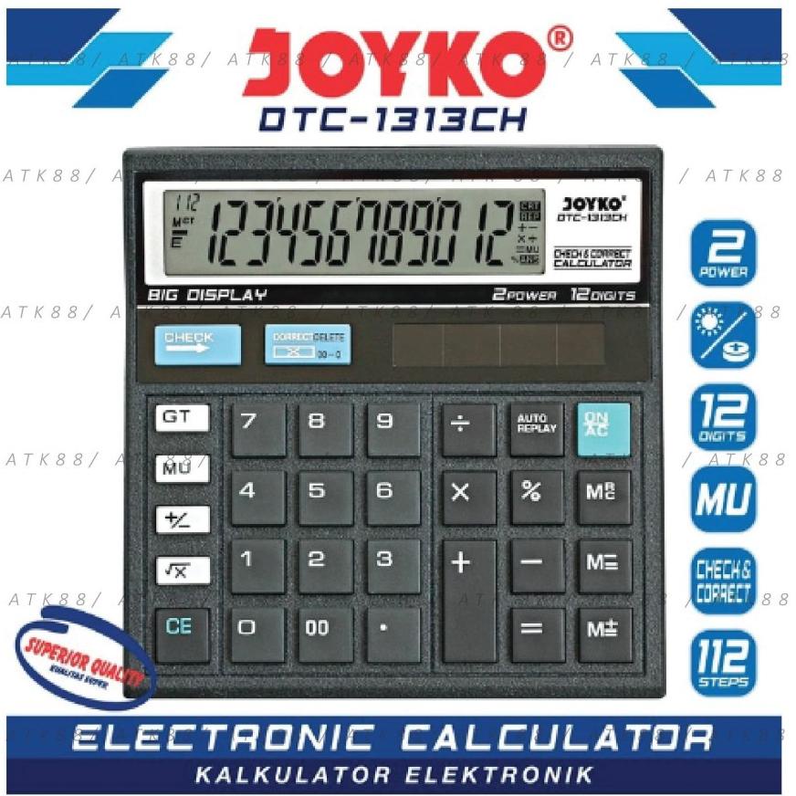 

Kalkulator Joyko DTC-1313CH / 12 Digits