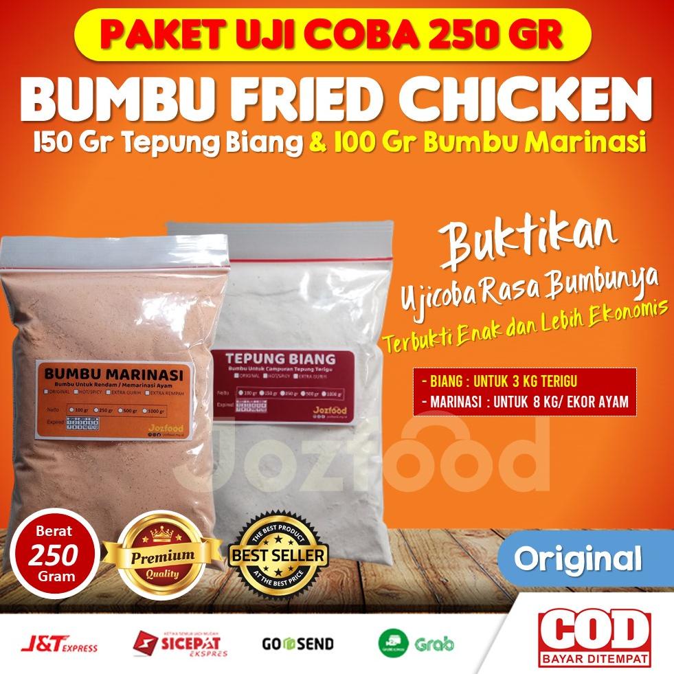 

Tepung Biang fried chicken bumbu inti chicken Geprek tepung ala KFC 3342