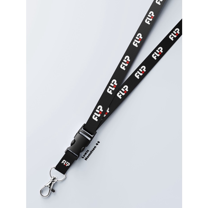 

Lanyard Flip Skateboard Custom Dua Sisi Gantungan Kunci