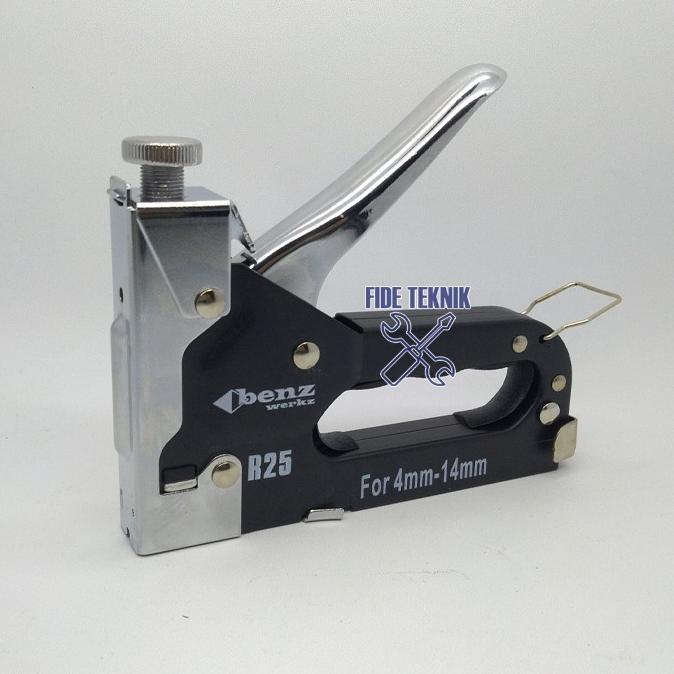 

'+'+'+'+] BENZ gun tacker staples gun R25 BZ9081 Staple jepretan