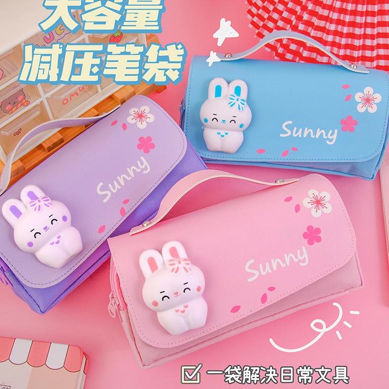

Ready Stok.. Tas pensil notes/kotak pensil ukuran anak sekolah yang lucu 63